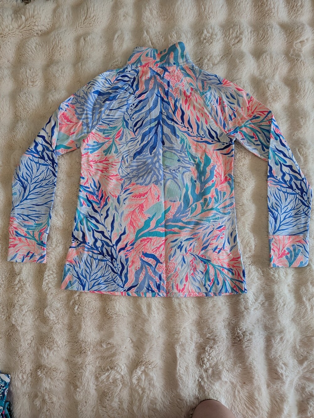 Lilly Pulitzer Women's Medium Popover Sweater EUC - Picture 5 of 6